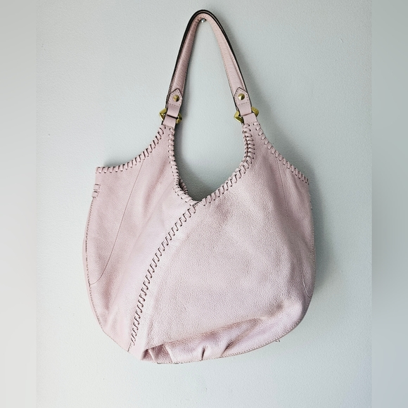 Leather Hobo Shoulder bag - Picture 3 of 4